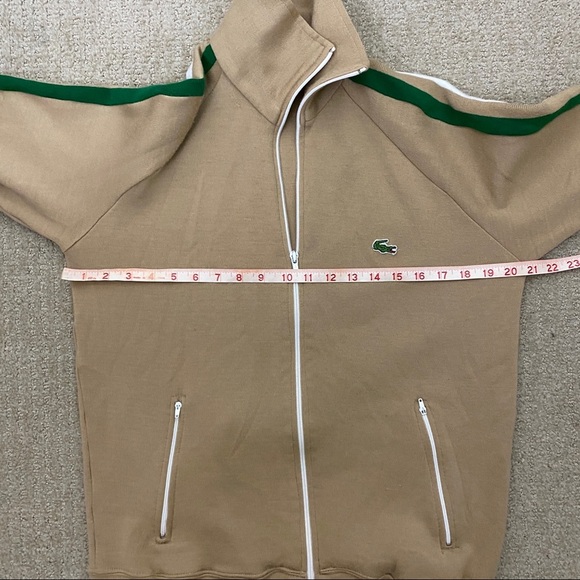 Lacoste Izod Light Jacket Size Medium Vintage - Picture 9 of 11